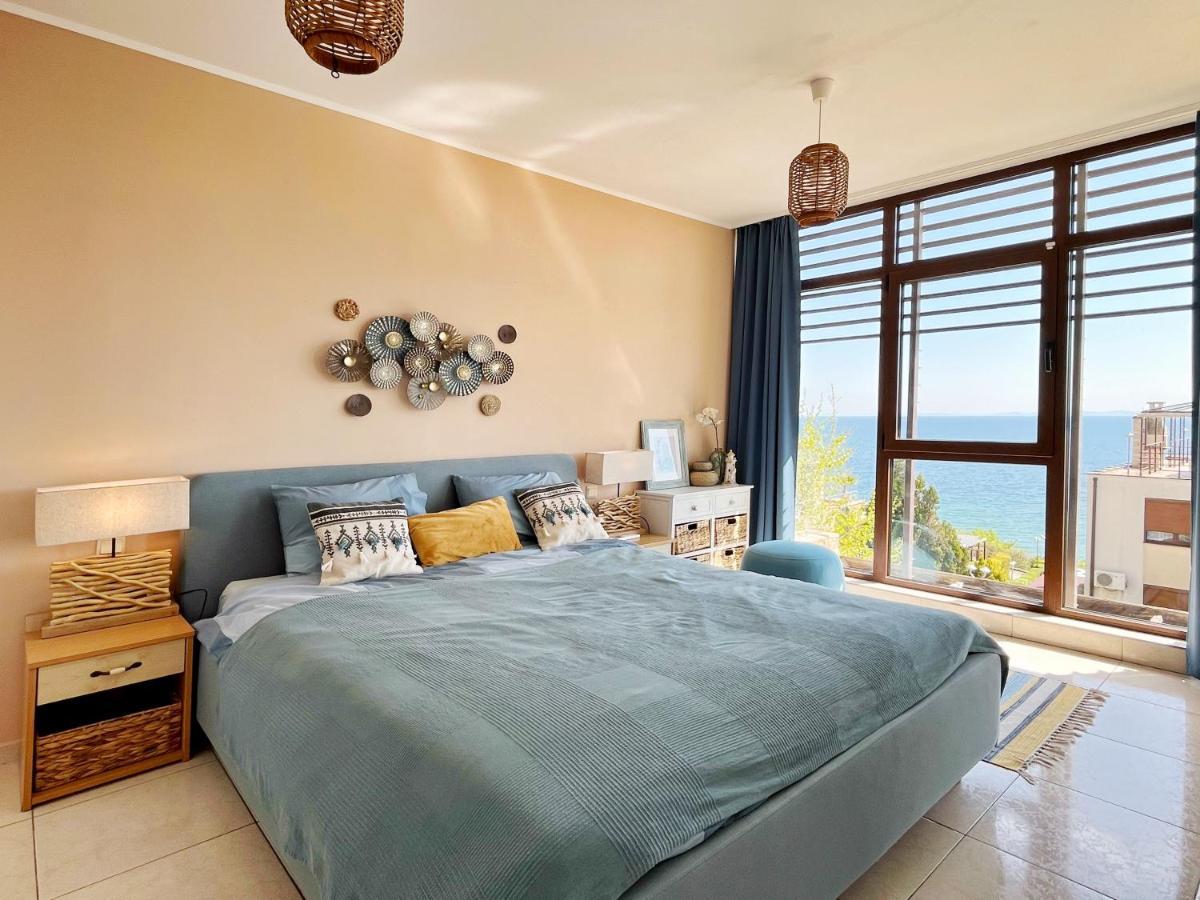 Dolce Vita Blue Boho, Premium Apartment With Seaview Szveti Vlasz Kültér fotó